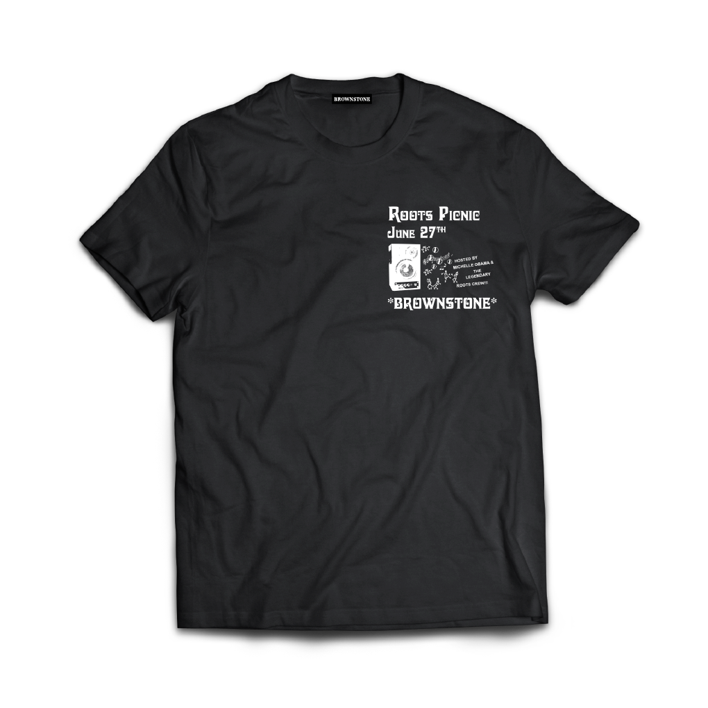 The Roots Picnic T-Shirt - Black – The Roots Merch